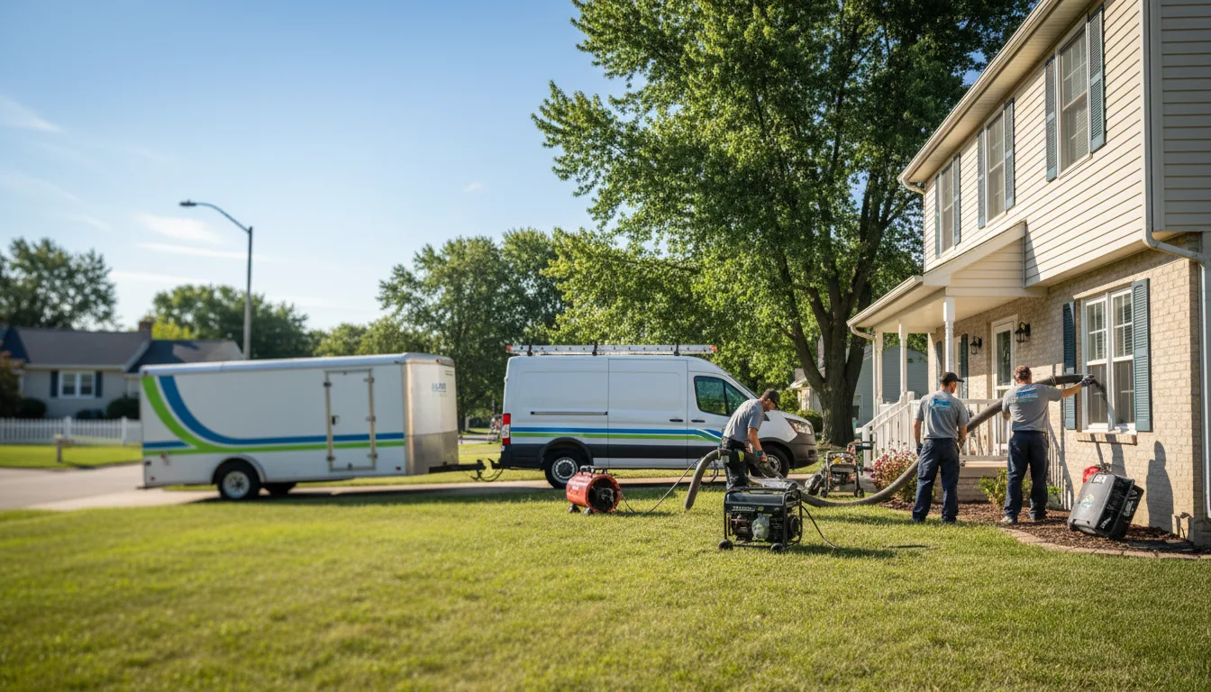 Flooded Basement Restoration And Cleanup With Repair in Dorr, MI near me